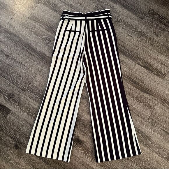 Alice + Olivia Paula Striped Wide Leg Pants - Picture 8 of 8